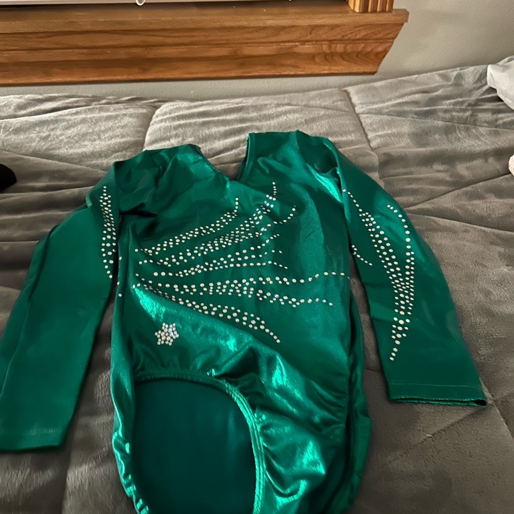 Snowflake designs competition leotard-adult medium